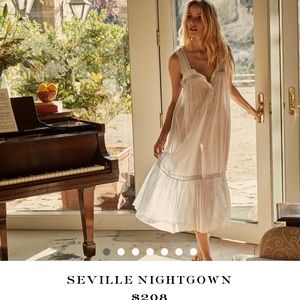 Doen Saville Nightgown - Seaglass NWT